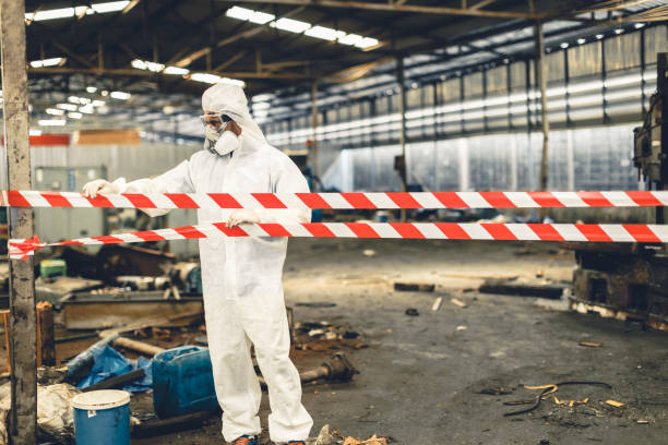 Professional Biohazard technician working in Centerville, CA